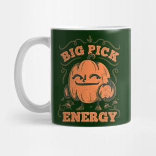 Funny Pumpkin - Big Pick Energy Pumpkin Picking Mug